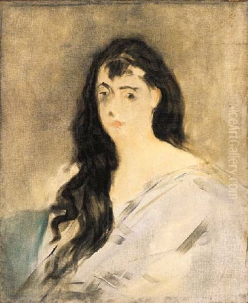 Jeune Femme Aux Cheveux Defaits by Edouard Manet