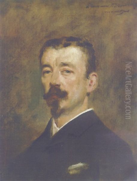 Portrait De Monsieur Tillet Oil Painting by Edouard Manet