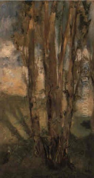 Etude D'arbres Oil Painting by Edouard Manet