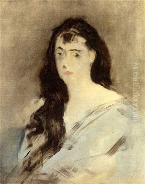 Jeune Femme Aux Cheveux Defaits by Edouard Manet