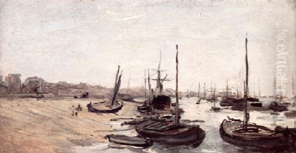 Le Port De Calais Oil Painting by Edouard Manet