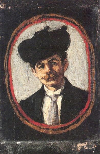 Portrait De Monsieur Pagans Oil Painting by Edouard Manet