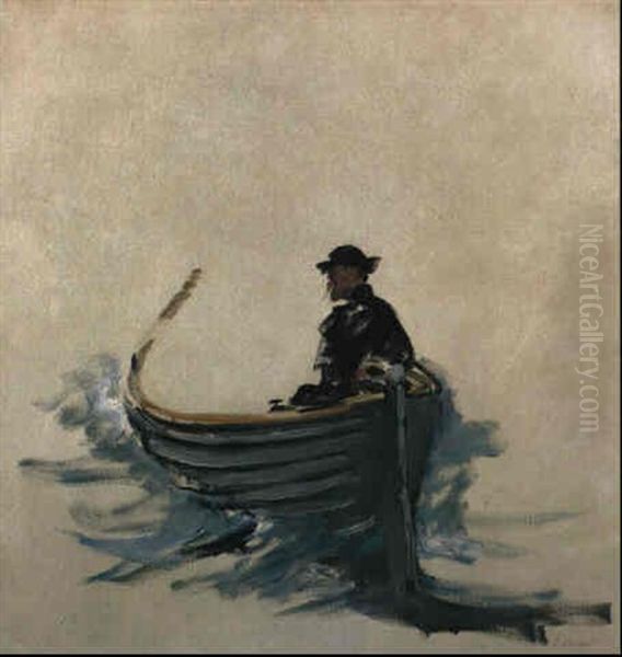 Etude Pour L'evasion De Rochefort Oil Painting by Edouard Manet