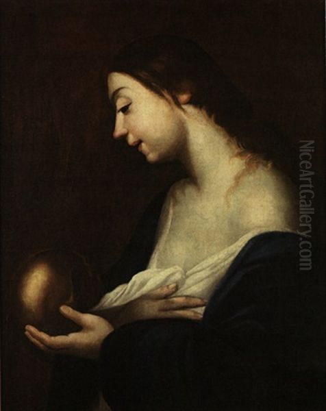 Reuige Maria Magdalena Oil Painting by Domenico Manetti