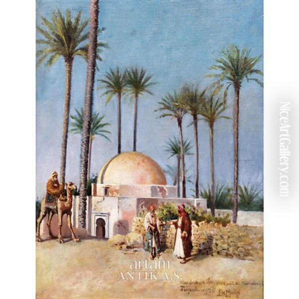 Tripoli (trablus) Oil Painting by Leonardo De Mango