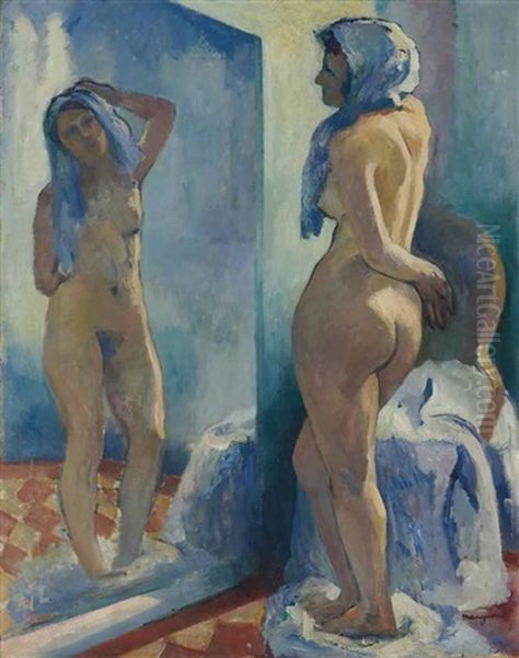 Le Reflet Oil Painting by Henri Charles Manguin