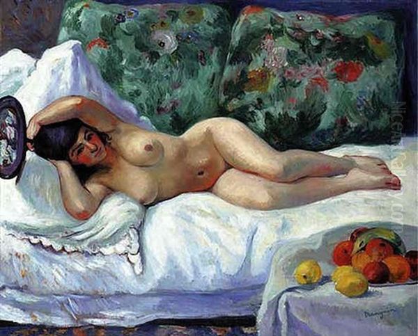 Petite Odalisque Oil Painting by Henri Charles Manguin