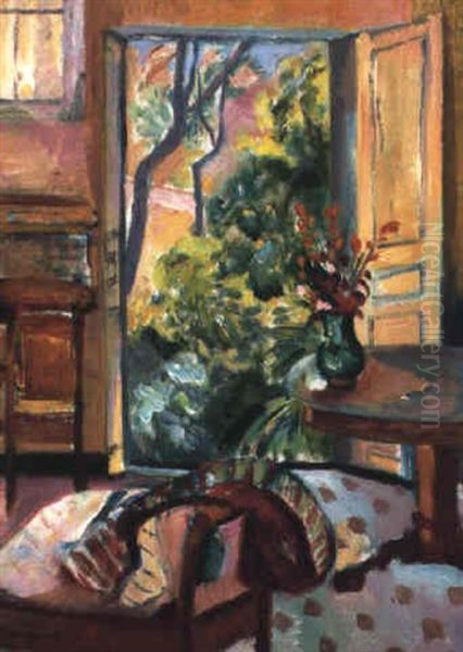 L'atelier De L'oustalet by Henri Charles Manguin