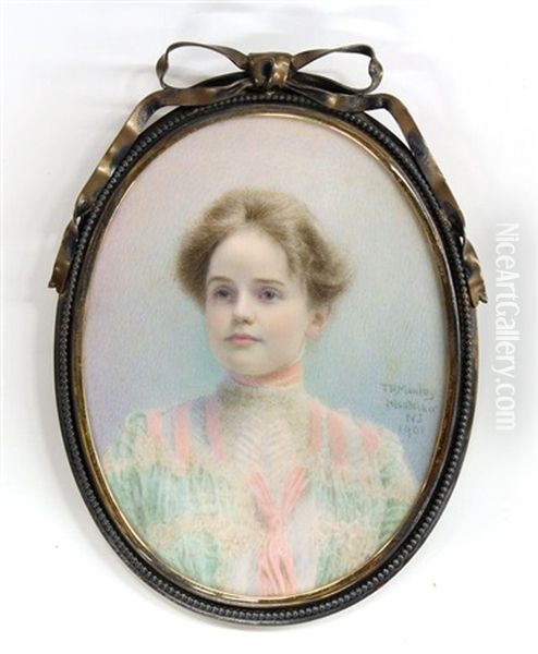 Young Lady (montclaid, New Jersey) by Thomas R. Manley