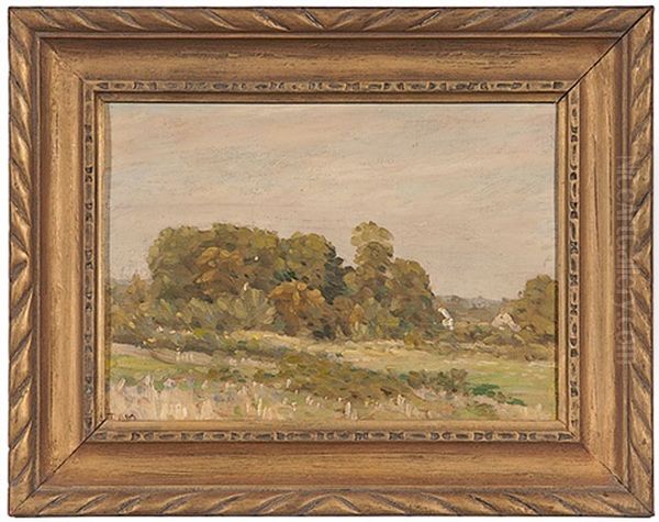 Autumn Landscape Oil Painting by Thomas R. Manley