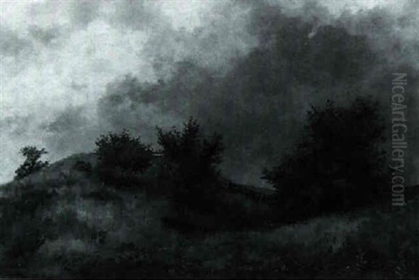 Summer Storm Oil Painting by Charles Macdonald Manly