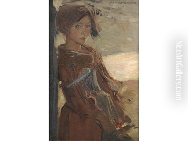 Italian Peasant Girl by Harrington Mann