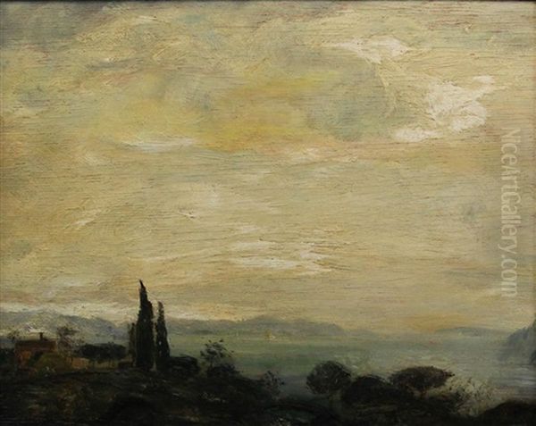 Landscape Oil Painting by Jean Mannheim