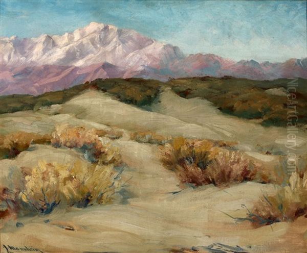 Mt. San Gorgonio Oil Painting by Jean Mannheim