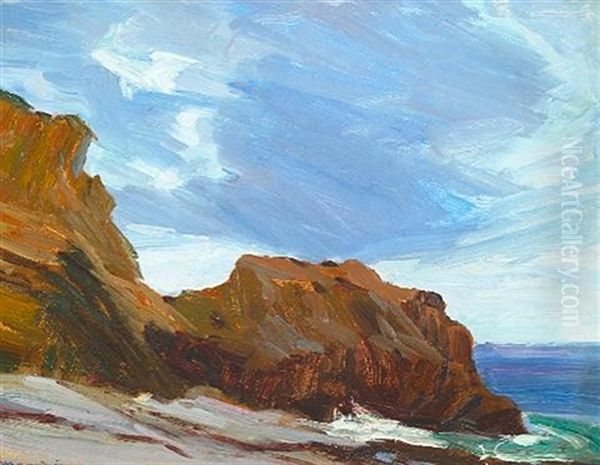 Before The Storm - Laguna (no. 304) Oil Painting by Jean Mannheim