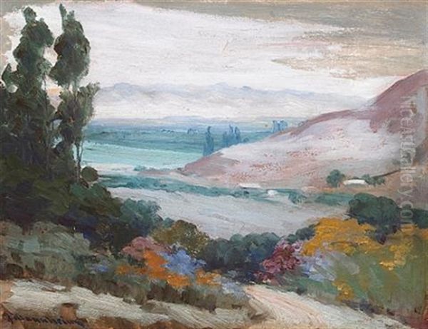 Around Alhambra (no. 298). Oil Painting by Jean Mannheim