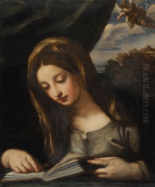 Lesende Madonna Oil Painting by Carlo Maratta