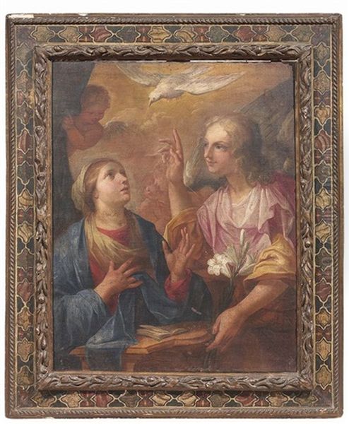 Annunciazione Oil Painting by Carlo Maratta