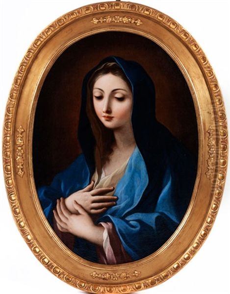 Bildnis Der Jugendlichen Madonna Oil Painting by Carlo Maratta