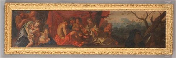 Allegorical Scenes (2 Works) by Carlo Maratta