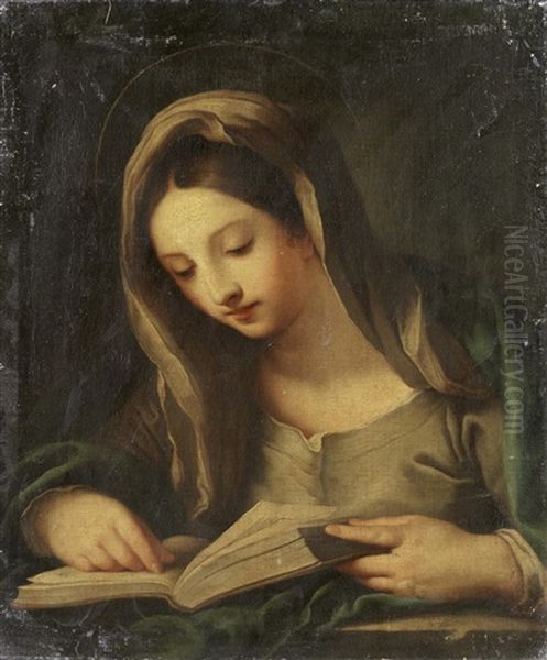 The Madonna Annunciate Oil Painting by Carlo Maratta