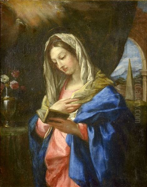 Virgin Mary Oil Painting by Carlo Maratta