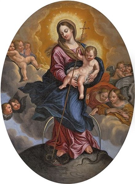 Maria Immaculata Oil Painting by Carlo Maratta