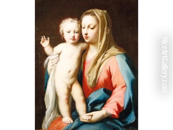 The Madonna And Child Oil Painting by Carlo Maratta