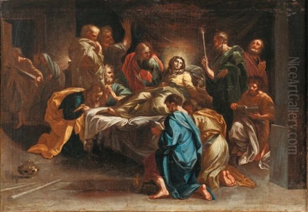 La Mort De La Vierge Oil Painting by Carlo Maratta