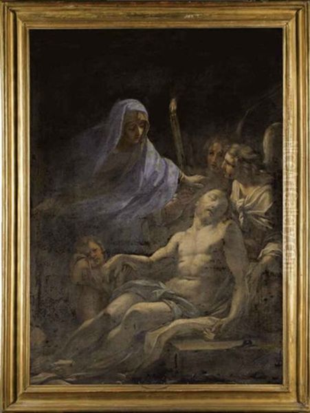 The Lamentation Oil Painting by Carlo Maratta