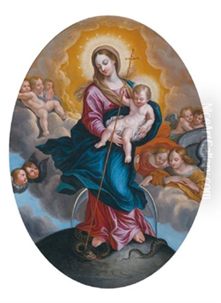 Maria Immaculata Oil Painting by Carlo Maratta