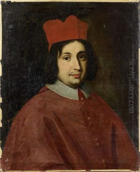 Portrait D'un Prelat Oil Painting by Carlo Maratta