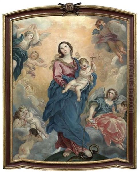 Maria Immaculata Oil Painting by Carlo Maratta