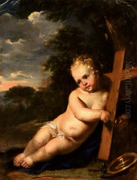 Le Christ Enfant Oil Painting by Carlo Maratta