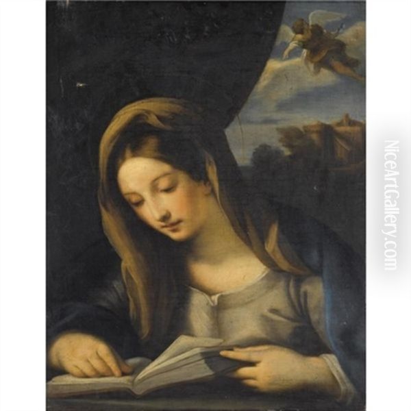 The Annunciation Oil Painting by Carlo Maratta