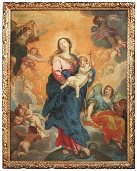 Immaculata Conceptio Oil Painting by Carlo Maratta