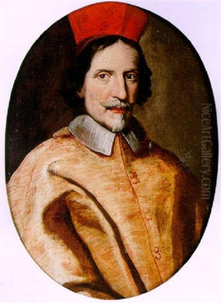 Portrait D'un Cardinal Oil Painting by Carlo Maratta