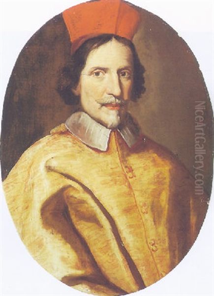 Ritratto Del Card. Guilio Rospigliosi Oil Painting by Carlo Maratta