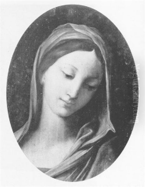 Le Visage De La Vierge Oil Painting by Carlo Maratta