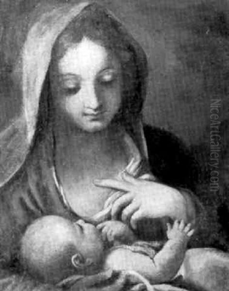 The Madonna And Child Oil Painting by Carlo Maratta