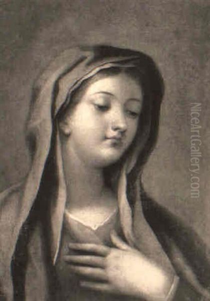 The Madonna Oil Painting by Carlo Maratta