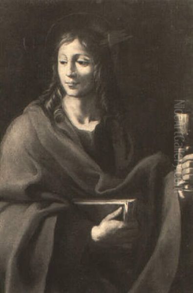 San Giovanni Evangelista Oil Painting by Carlo Maratta