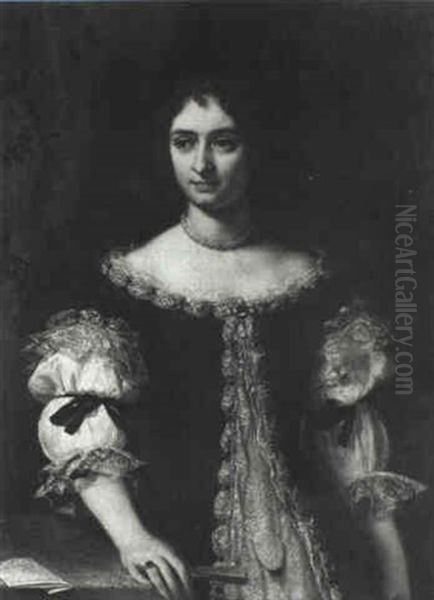 Portrait Of Maria Madalena Rospigliosi Oil Painting by Carlo Maratta