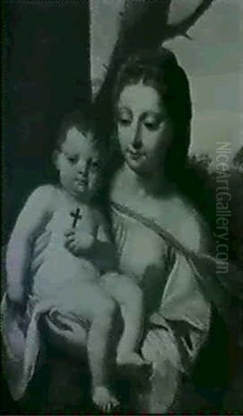 The Madonna And Child Oil Painting by Carlo Maratta