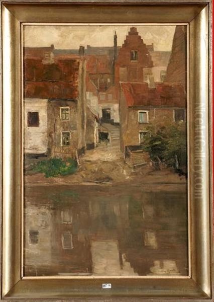 Coin De Gand Oil Painting by Alexandre Marcette