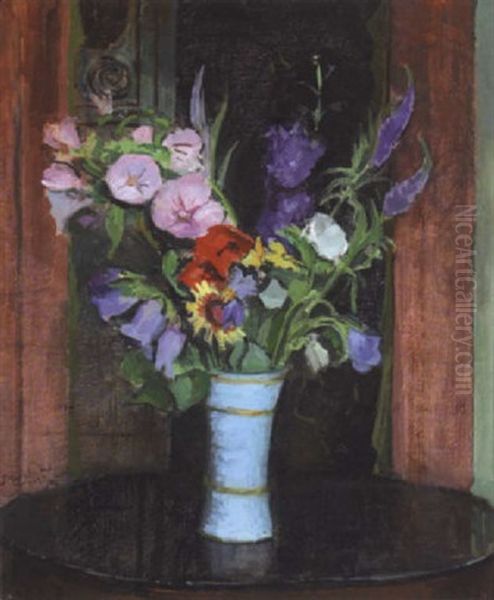 Blumenstilleben Oil Painting by Jean Hippolyte Marchand