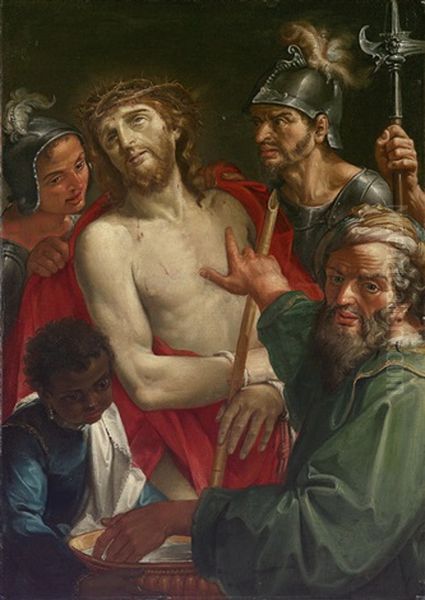 Ecce Homo Oil Painting by Giuseppe Marchesi