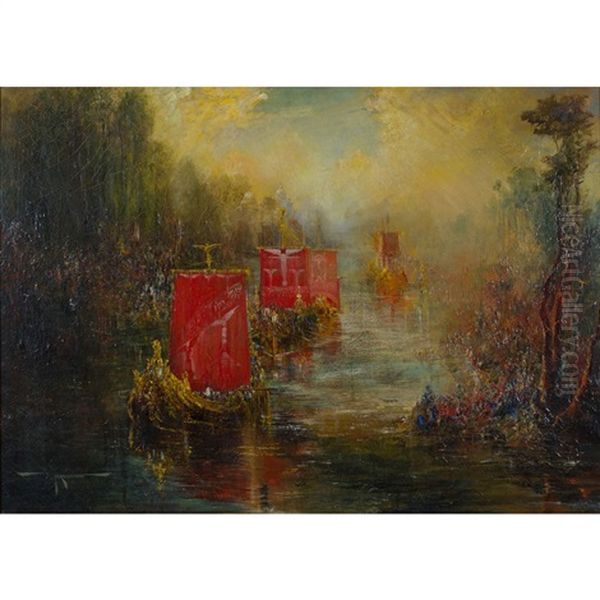 Untitled Oil Painting by Pinckney Marcius-Simons