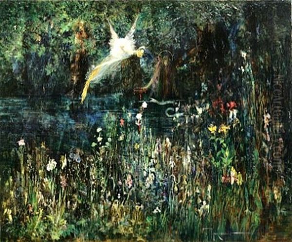 Fairies Oil Painting by Pinckney Marcius-Simons