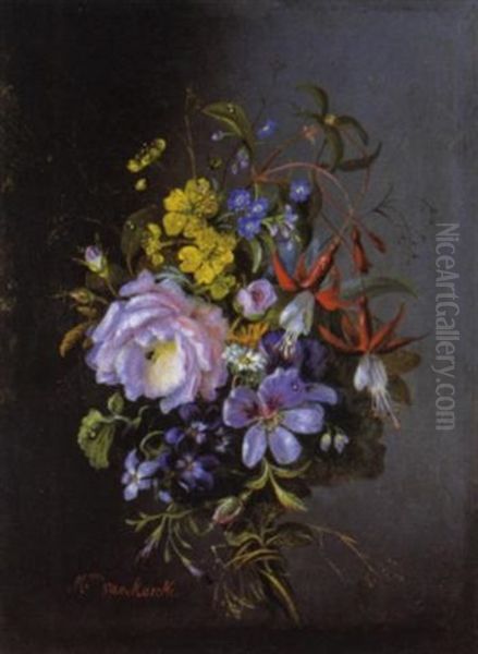 Bloemen Oil Painting by Julie Palmyre van Marcke